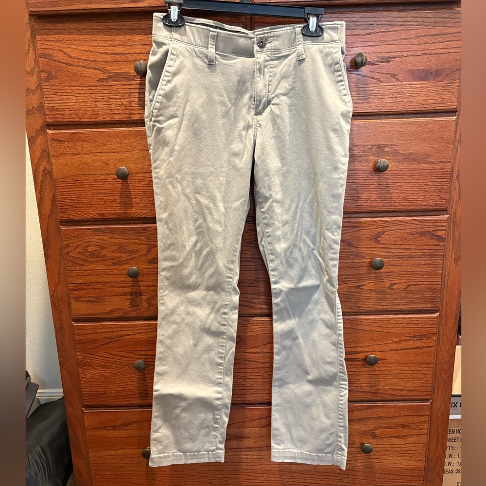Boys size 18 EUC Lee X-Treme Comfort Tan Pants